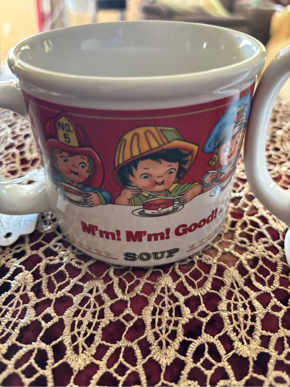 Campbell's Red & White Soup Mug and Shaker Set - Retro Kitchen Drinkware